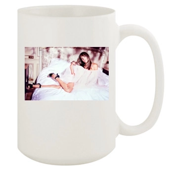 Alessandra Ambrosio 15oz White Mug