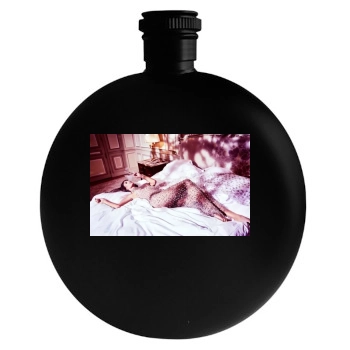 Alessandra Ambrosio Round Flask