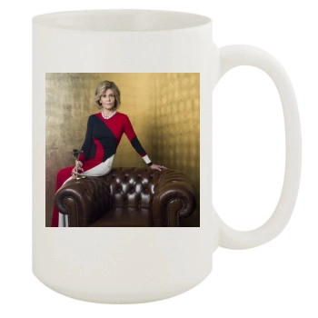 Jane Fonda 15oz White Mug