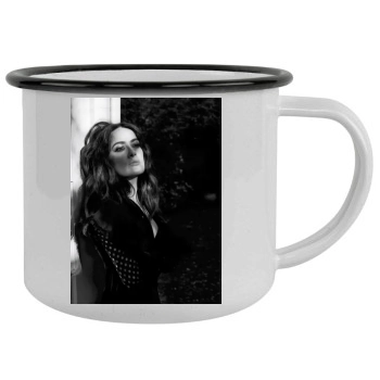 Salma Hayek Camping Mug