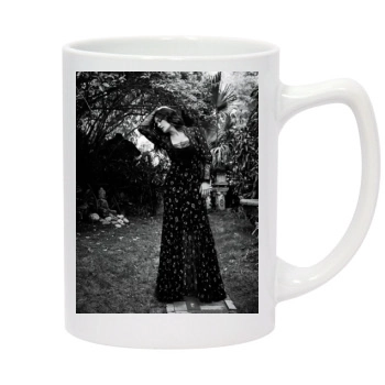 Salma Hayek 14oz White Statesman Mug