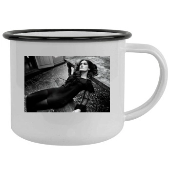 Salma Hayek Camping Mug