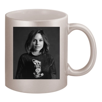 Sophia Bush 11oz Metallic Silver Mug