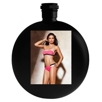 Adriana Lima Round Flask