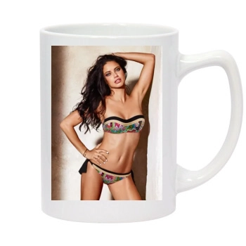 Adriana Lima 14oz White Statesman Mug