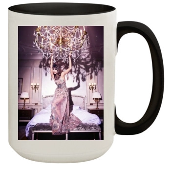 Alessandra Ambrosio 15oz Colored Inner & Handle Mug