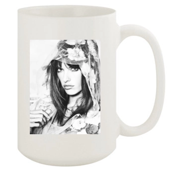 Alessandra Ambrosio 15oz White Mug