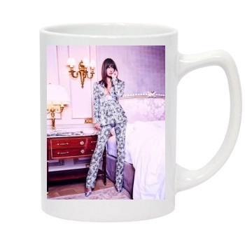 Alessandra Ambrosio 14oz White Statesman Mug