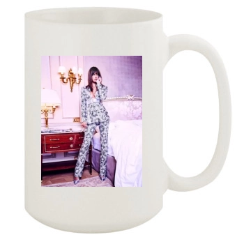 Alessandra Ambrosio 15oz White Mug