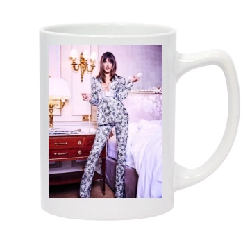 Alessandra Ambrosio 14oz White Statesman Mug