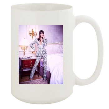 Alessandra Ambrosio 15oz White Mug