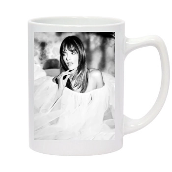 Alessandra Ambrosio 14oz White Statesman Mug