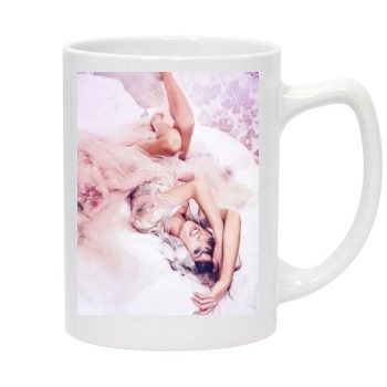 Alessandra Ambrosio 14oz White Statesman Mug