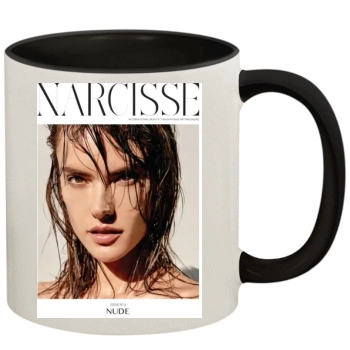 Alessandra Ambrosio 11oz Colored Inner & Handle Mug