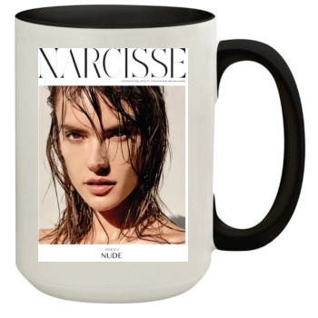 Alessandra Ambrosio 15oz Colored Inner & Handle Mug