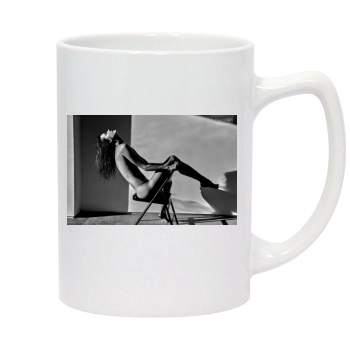 Alessandra Ambrosio 14oz White Statesman Mug