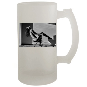 Alessandra Ambrosio 16oz Frosted Beer Stein