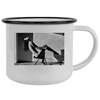 Alessandra Ambrosio Camping Mug