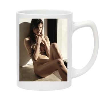 Alessandra Ambrosio 14oz White Statesman Mug