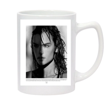 Alessandra Ambrosio 14oz White Statesman Mug