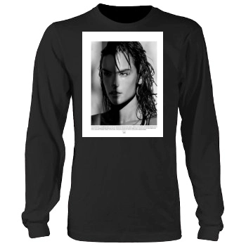 Alessandra Ambrosio Men's Heavy Long Sleeve TShirt