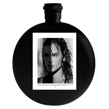 Alessandra Ambrosio Round Flask