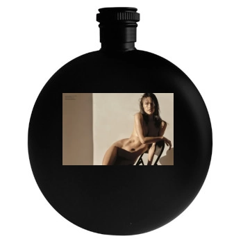 Alessandra Ambrosio Round Flask