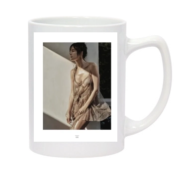 Alessandra Ambrosio 14oz White Statesman Mug