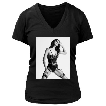 Amanda Pizziconi Women's Deep V-Neck TShirt