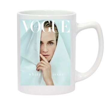 Amber Valletta 14oz White Statesman Mug