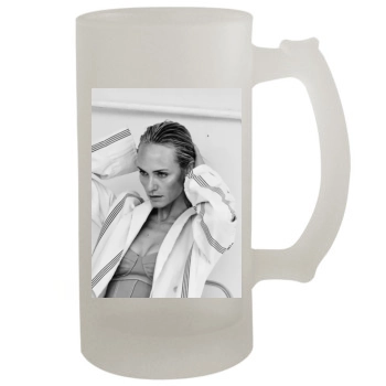 Amber Valletta 16oz Frosted Beer Stein