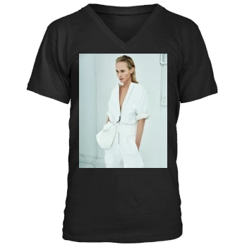 Amber Valletta Men's V-Neck T-Shirt