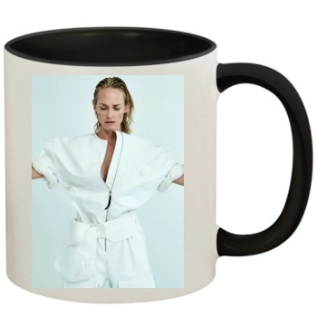 Amber Valletta 11oz Colored Inner & Handle Mug