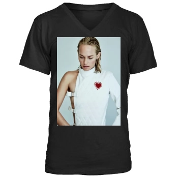 Amber Valletta Men's V-Neck T-Shirt