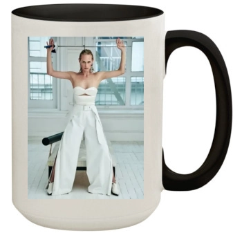 Amber Valletta 15oz Colored Inner & Handle Mug