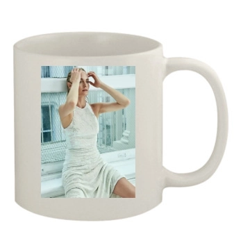 Amber Valletta 11oz White Mug