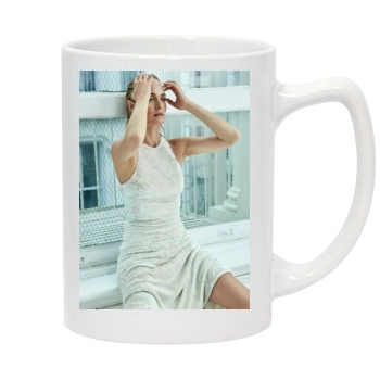 Amber Valletta 14oz White Statesman Mug