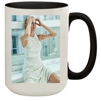 Amber Valletta 15oz Colored Inner & Handle Mug