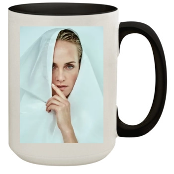 Amber Valletta 15oz Colored Inner & Handle Mug