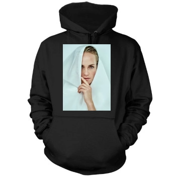 Amber Valletta Mens Pullover Hoodie Sweatshirt