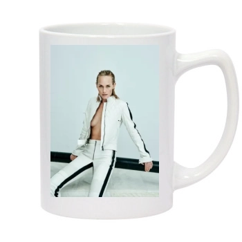 Amber Valletta 14oz White Statesman Mug