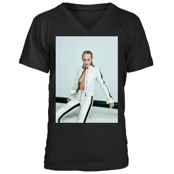 Amber Valletta Men's V-Neck T-Shirt