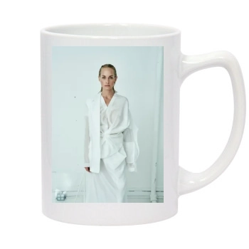 Amber Valletta 14oz White Statesman Mug