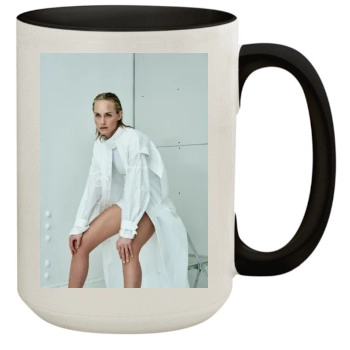 Amber Valletta 15oz Colored Inner & Handle Mug