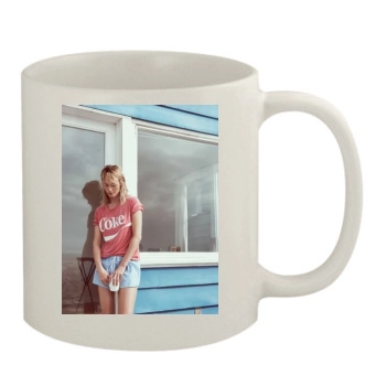 Amber Valletta 11oz White Mug