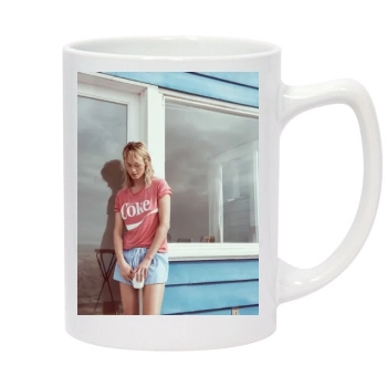 Amber Valletta 14oz White Statesman Mug