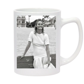 Amber Valletta 14oz White Statesman Mug