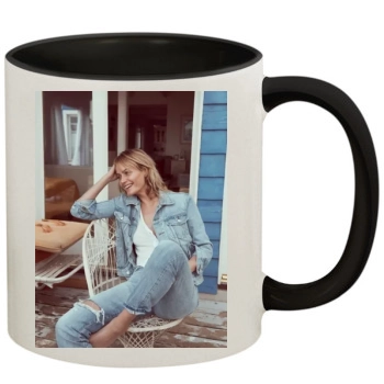 Amber Valletta 11oz Colored Inner & Handle Mug