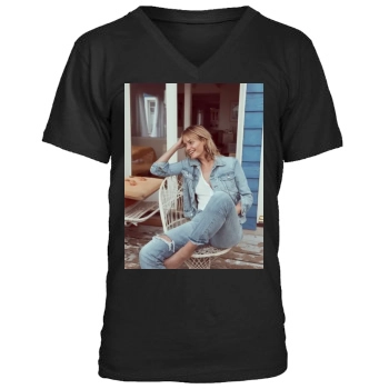 Amber Valletta Men's V-Neck T-Shirt