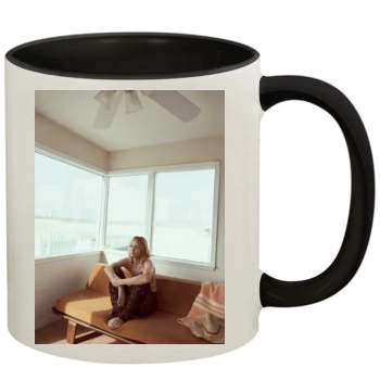 Amber Valletta 11oz Colored Inner & Handle Mug